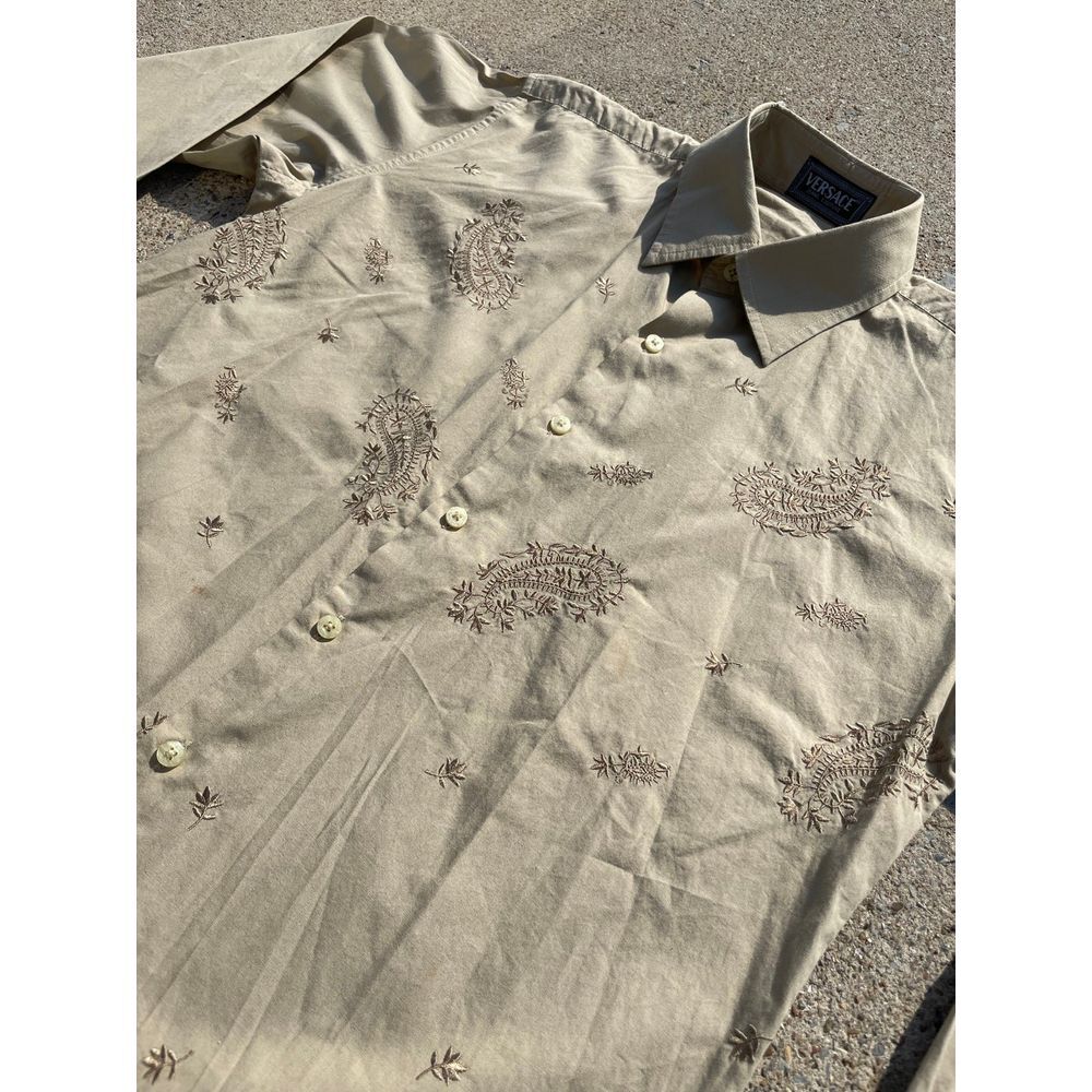 Vintage Versace Button up - Picture 6 of 8